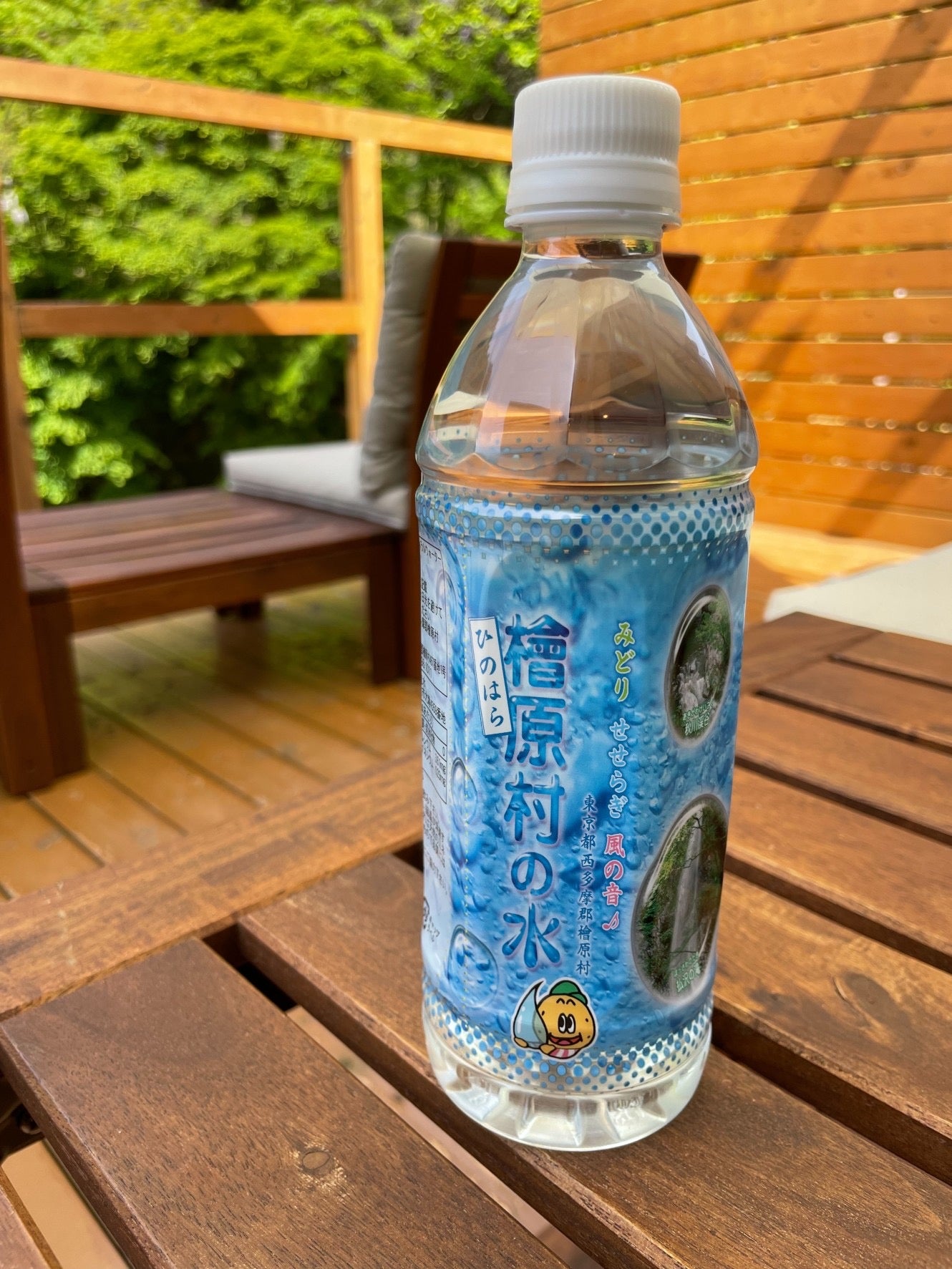 東京檜原村の天然水(500ml)