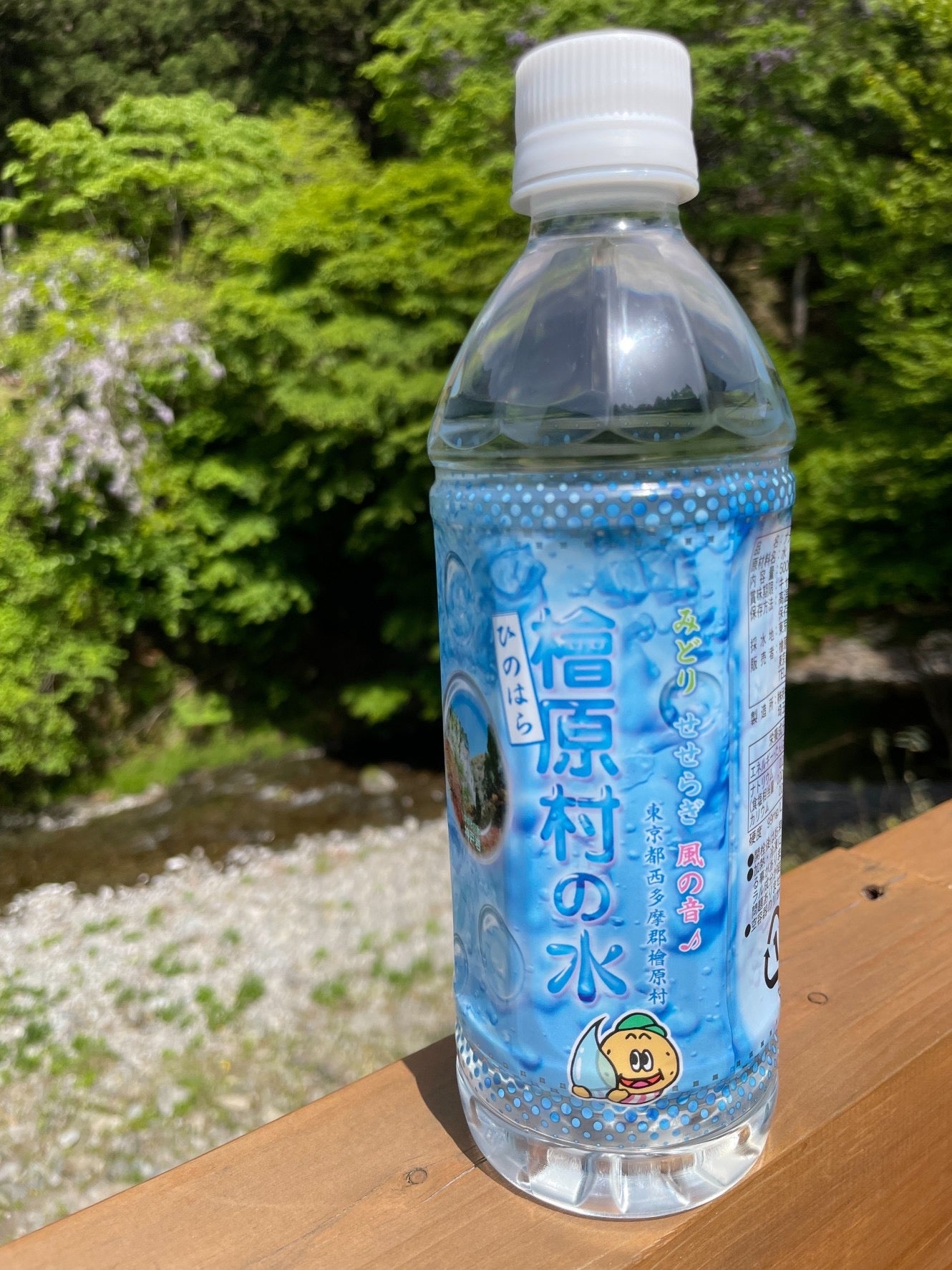 東京檜原村の天然水(500ml)